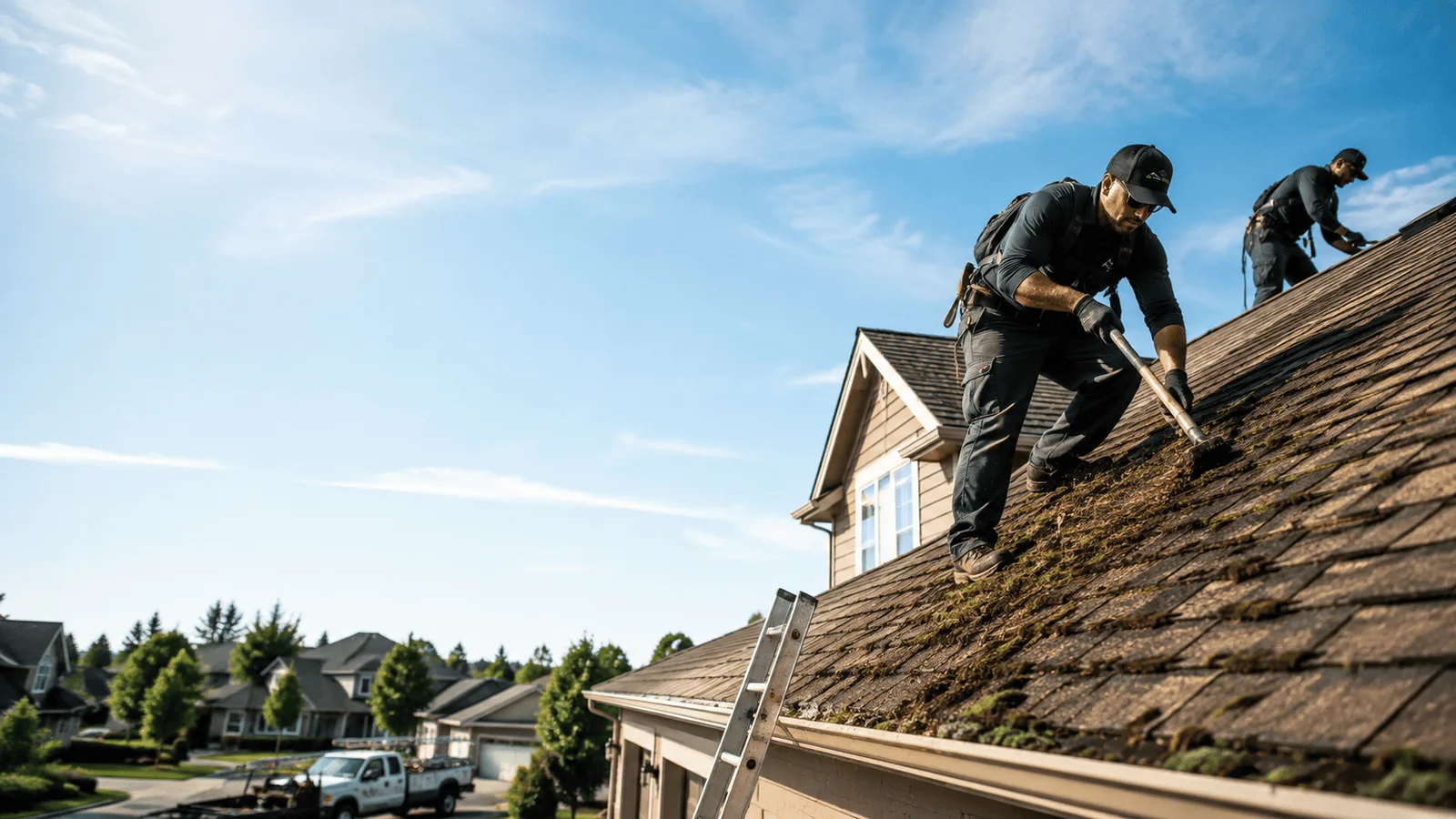 Roof Moss Removal in Middlefield, OH near me